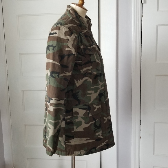 Charlotte Russe Camo Utility Jacket, Size S - Picture 9 of 14
